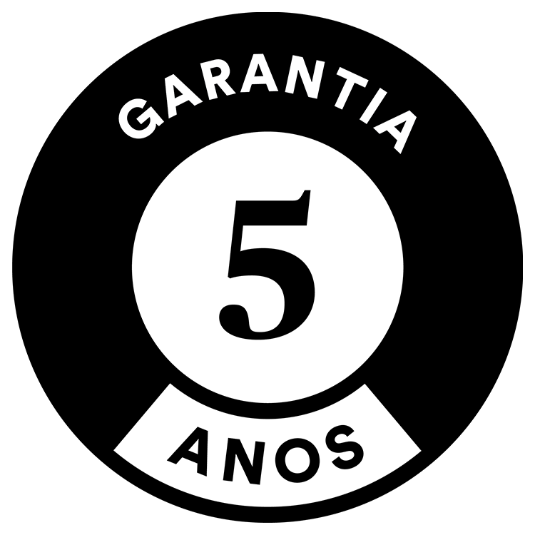 Selo de garantia de uso em área residencial e decorativa