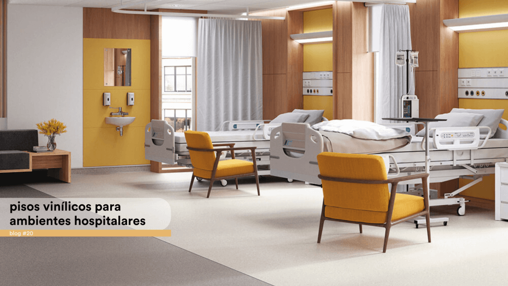 Pisos vinílicos para ambientes hospitalares