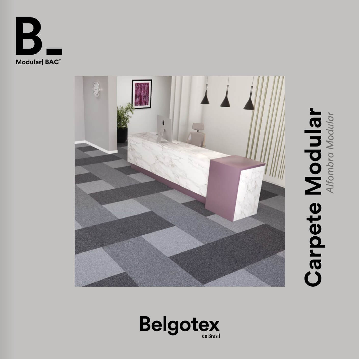 Carpete modular  /  alfombra modular