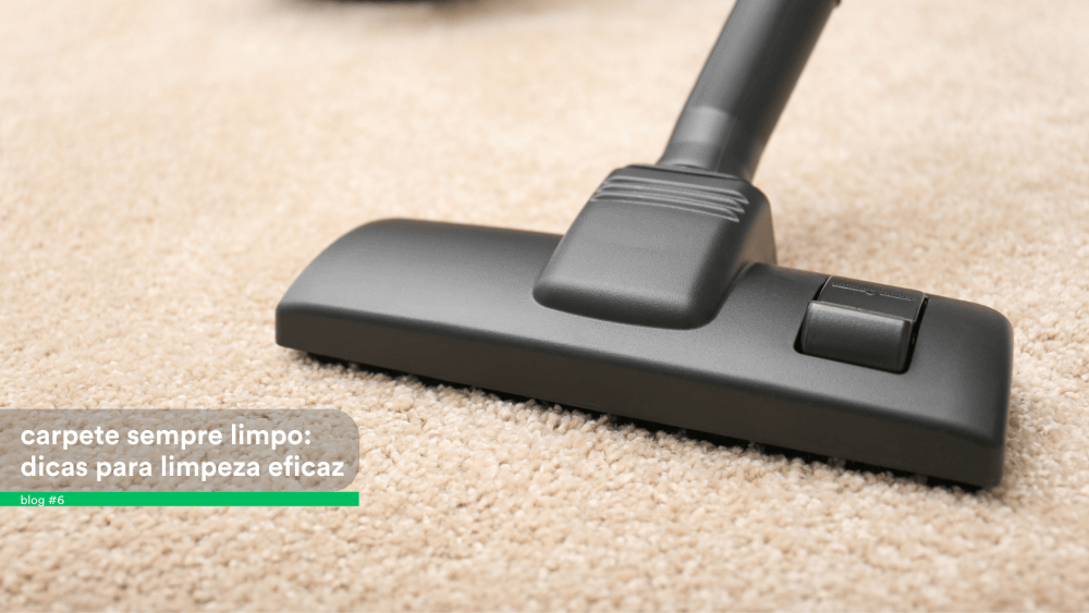 Imagem de Carpete sempre limpo: dicas para uma limpeza eficaz