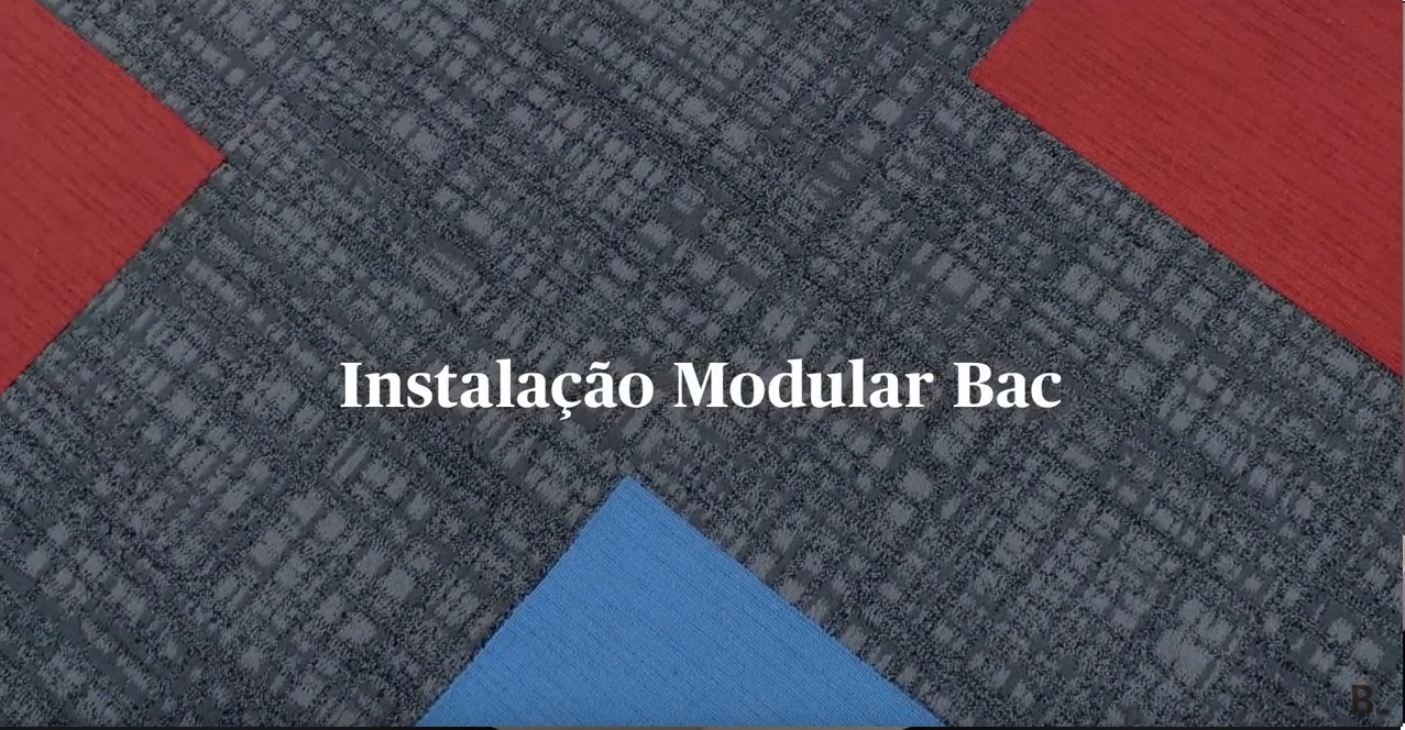 Instalação de Carpete Modular Bac